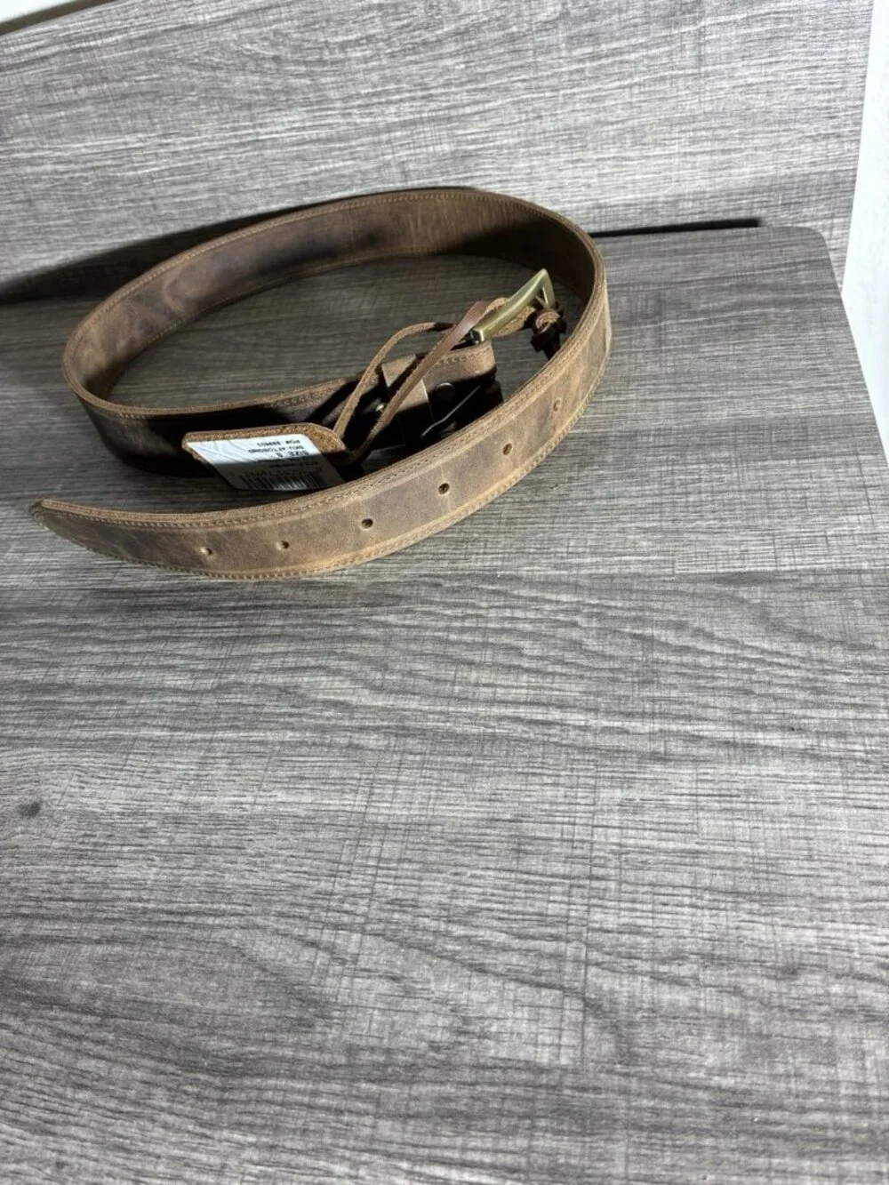 Nisolo OWEN Leather Belt In Tobacco Size Small 36”